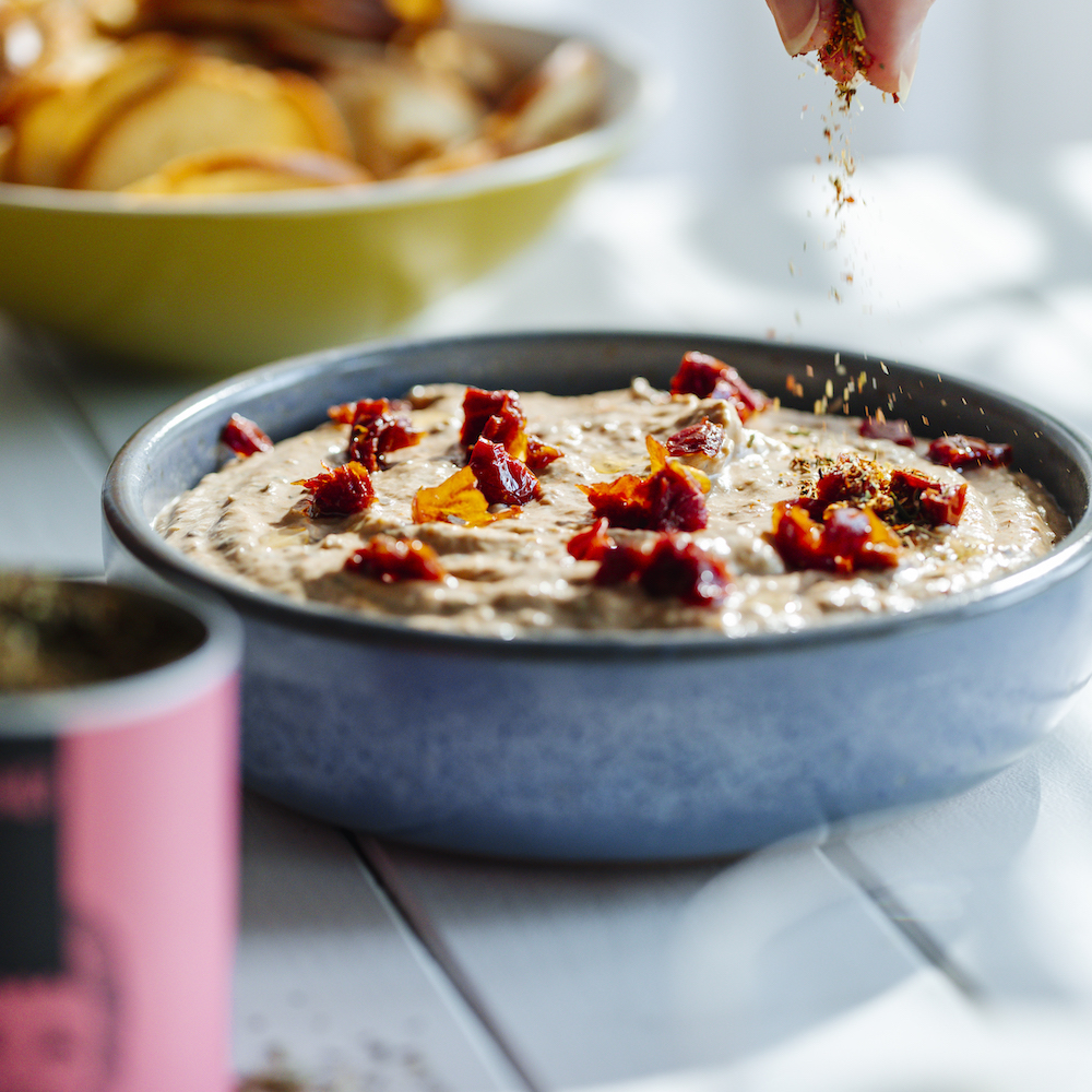 Mediterraner Auberginen Dip mit Thermomix® | Rezept | JUST SPICES®
