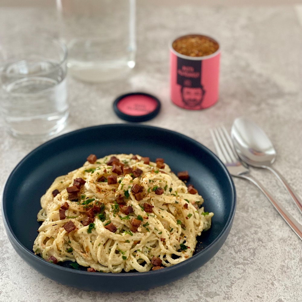 Vegane Carbonara Recipe JUST SPICES®
