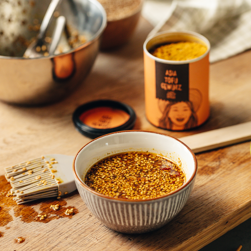 Tofu Marinade mit Sesam und Ingwer | Rezept | JUST SPICES®