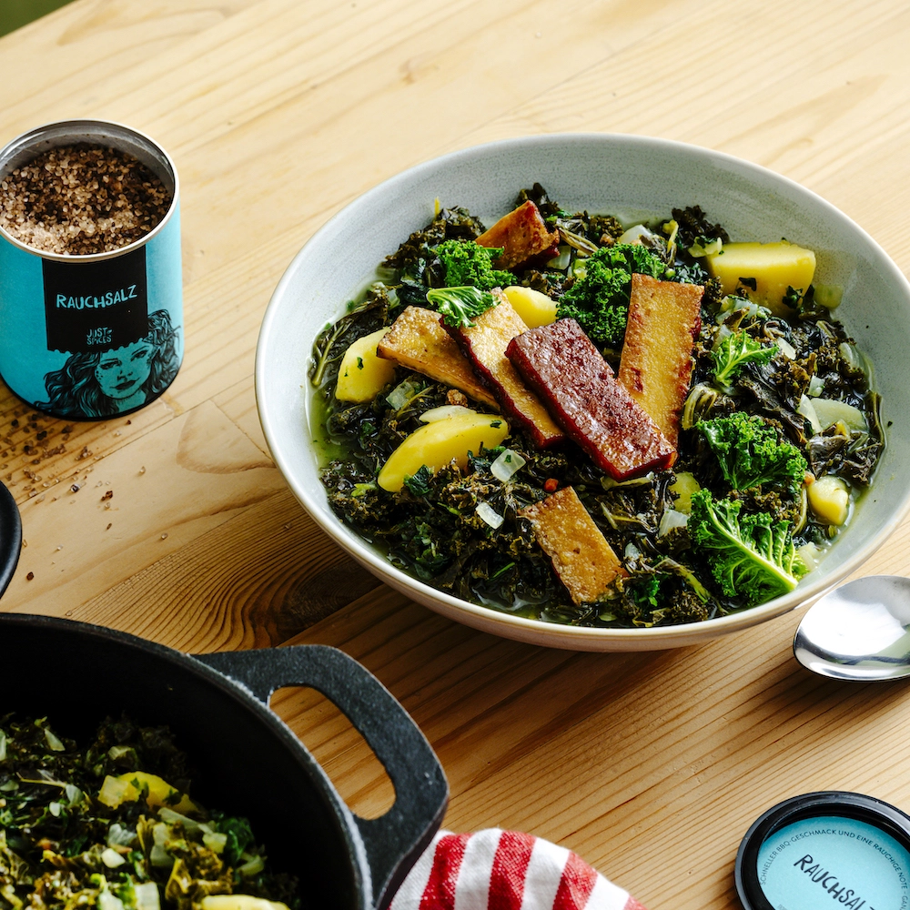 Veganer Grünkohleintopf | Rezept | JUST SPICES®