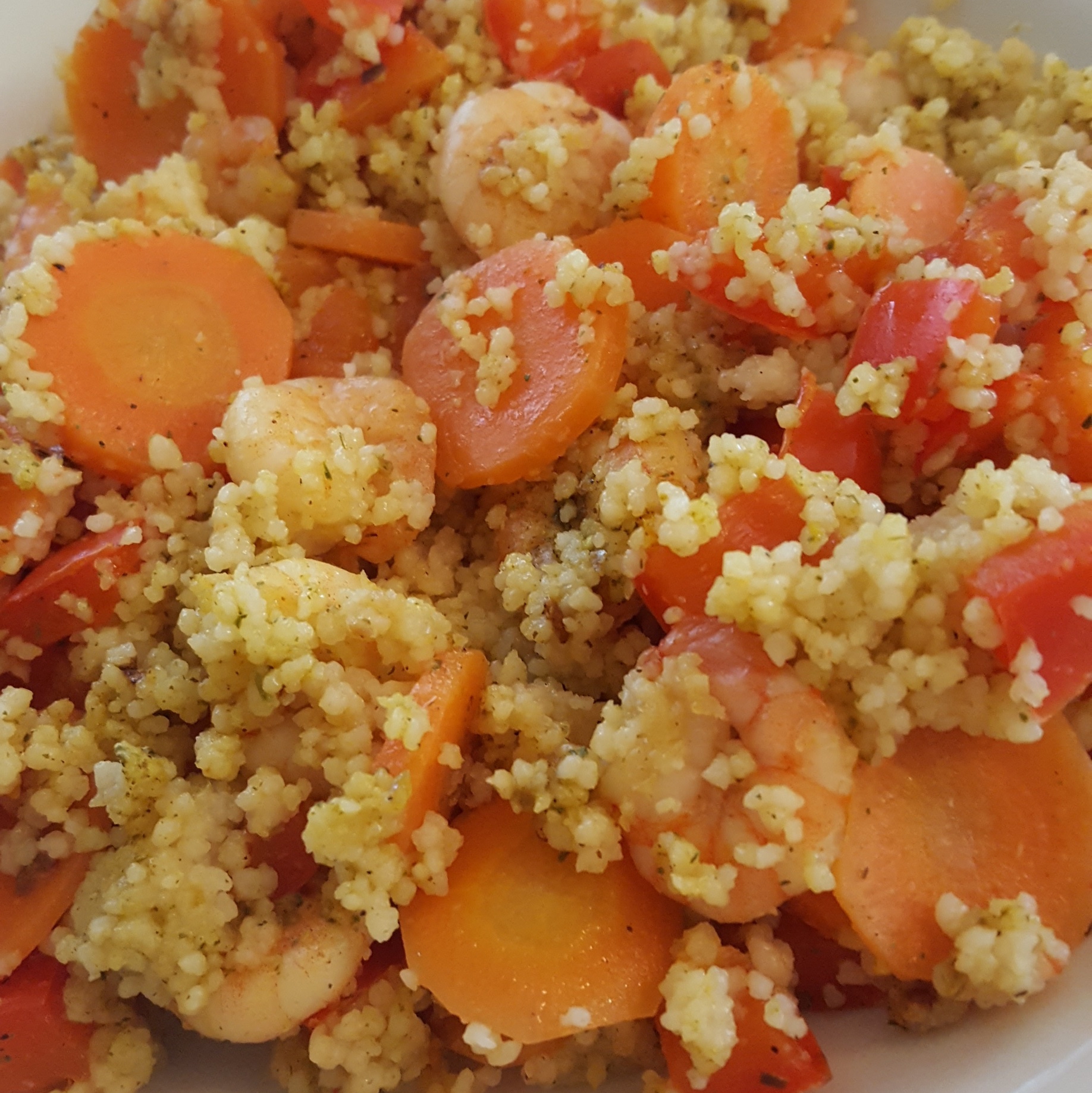 Garnelen Gemuse Couscous Pfanne Rezept Just Spices
