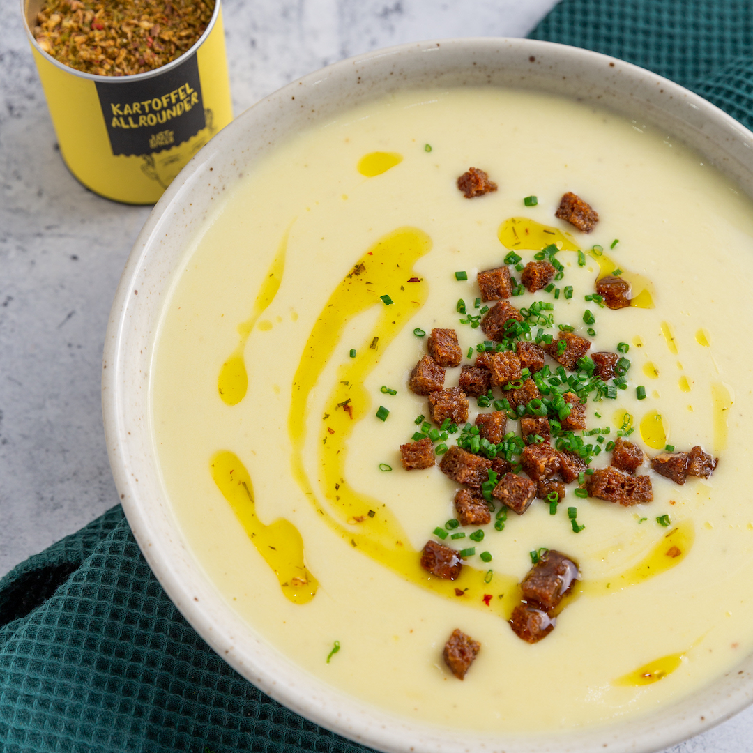 Cremige Kartoffelsuppe | Rezept | JUST SPICES® Cremige Kartoffelsuppe | Rezept | JUST SPICES®