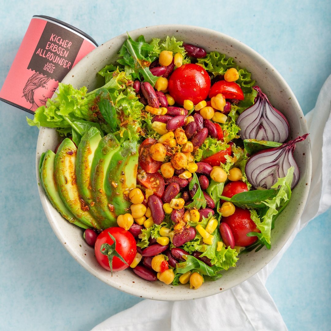 Mexikanische Salat Bowl | Rezept | JUST SPICES®
