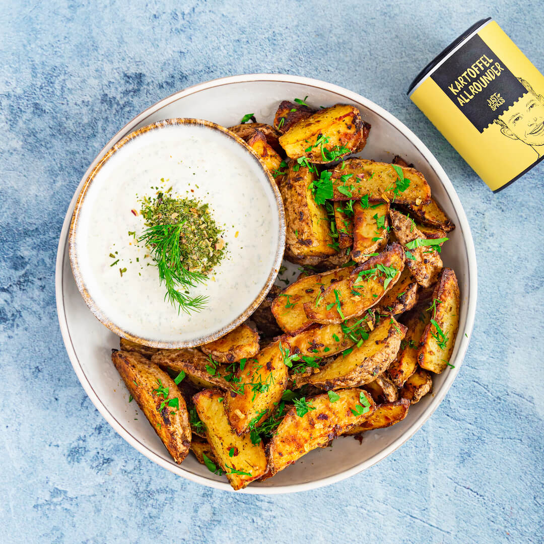 Kartoffel Wedges mit Sour Cream Rezept JUST SPICES®