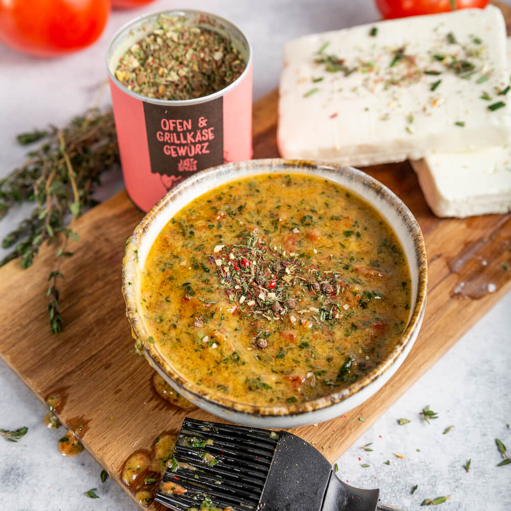 Grillkäse Marinade | Rezept | JUST SPICES®