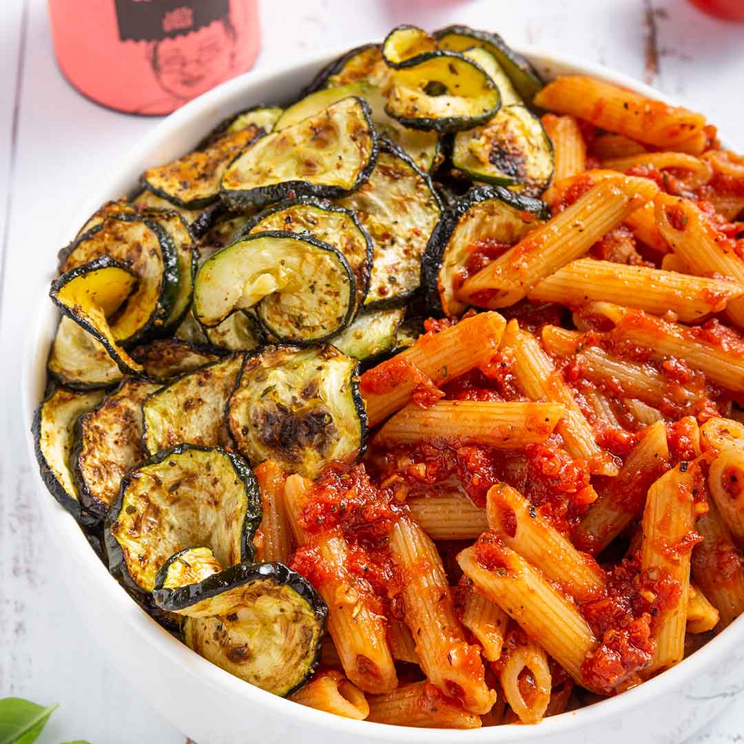 Penne Arrabbiata mit Zucchini | Rezept | JUST SPICES®