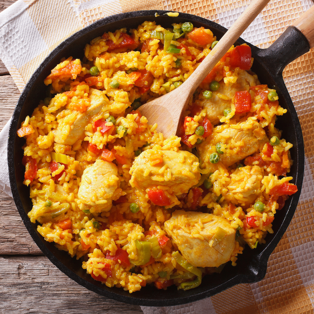 Paella mit Hähnchen | Rezept | JUST SPICES®