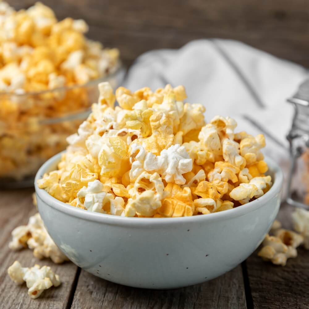 Wunderbar Popcorn In Der Heissluftfritteuse Bild
