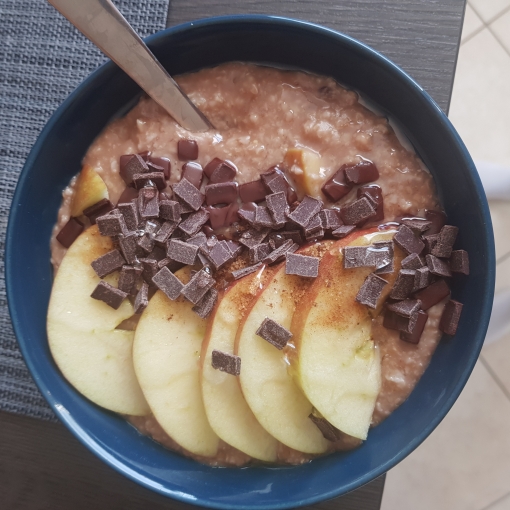 Apfel/ Banane-Oatmeal