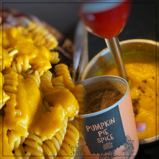 Fusilli mit cremiger Kürbissauce