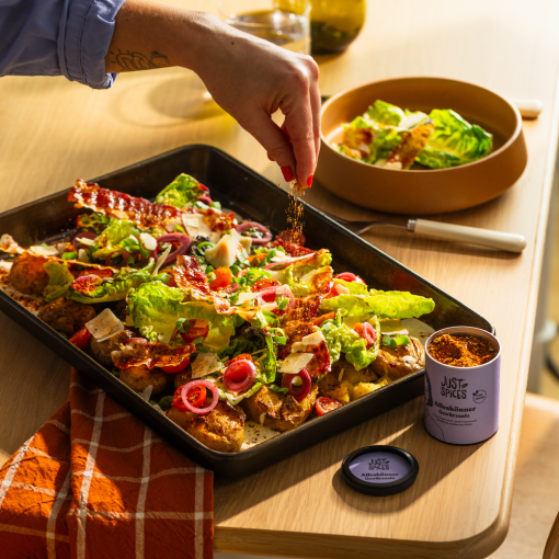 Loaded Smashed Potatoes | aus dem ofen