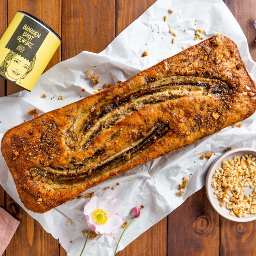 Klassisches Bananenbrot