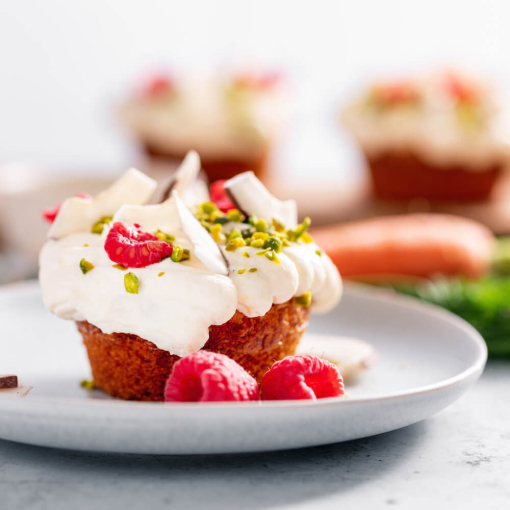 Zuckerfreie Carrot Cake Muffins im Thermomix®