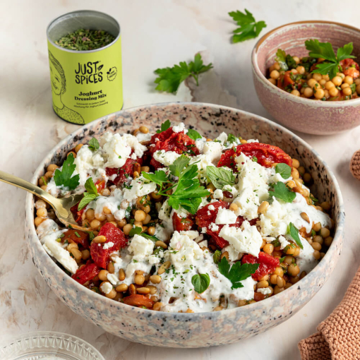 Couscous Salat mit Feta