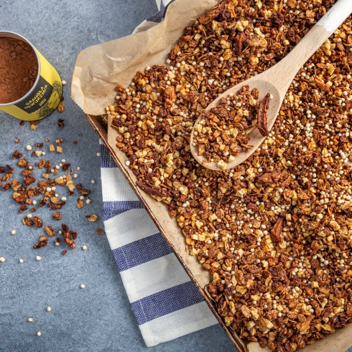 Apfel Zimt Granola