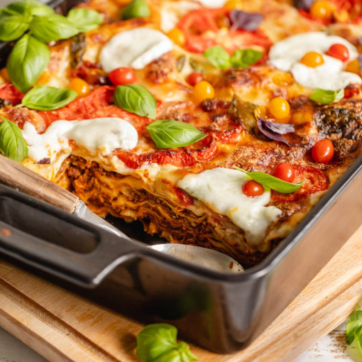 Lasagne mit klassischer Tomatensauce