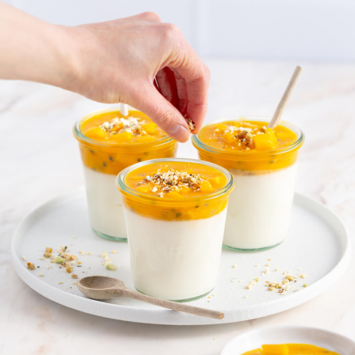 Kokos Panna Cotta im Thermomix®