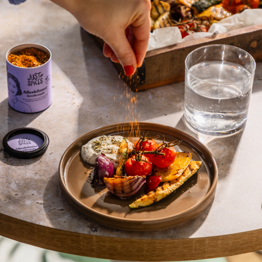 Mediterranes Grillgemüse mit Dip