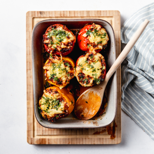 Gefüllte Paprika mit Hackfleisch | Rezept | JUST SPICES®