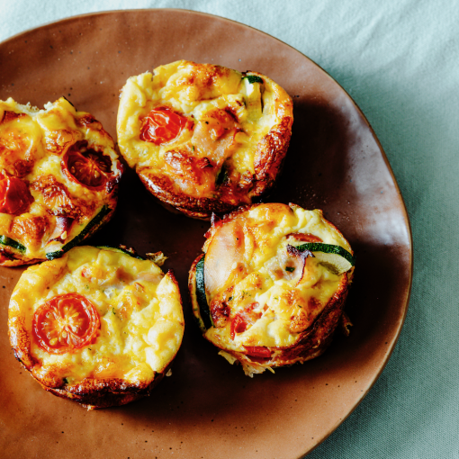 Rührei Muffins aus dem Airfryer