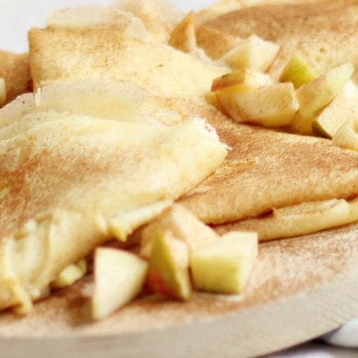 Apfel-Zimt-Crêpes