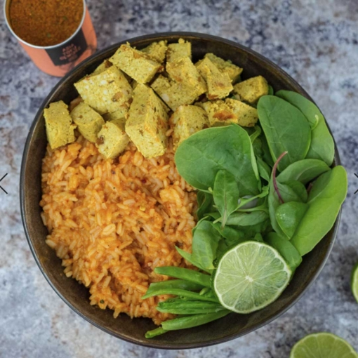 One Pot Tofu Bowl
