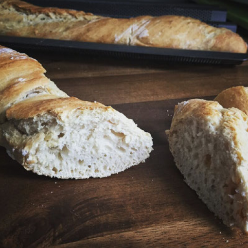 Gedrehtes Baguette