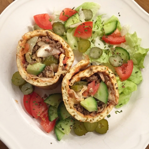 Bic Mac Rolle - Low Carb