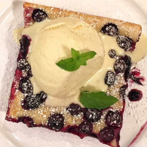 Blaubeer Erdnussbutter Datschi