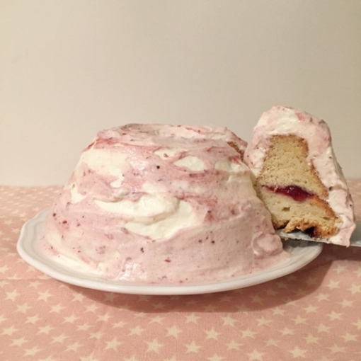 Angel Food Cake - luftiger Wattekuchen