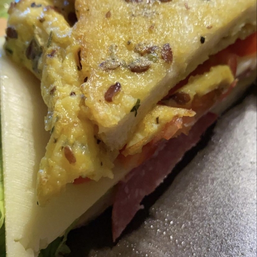 Omelette-Sandwich