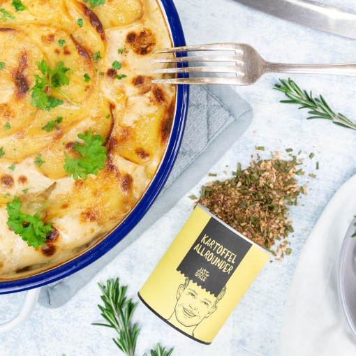 Würziges Kartoffelgratin