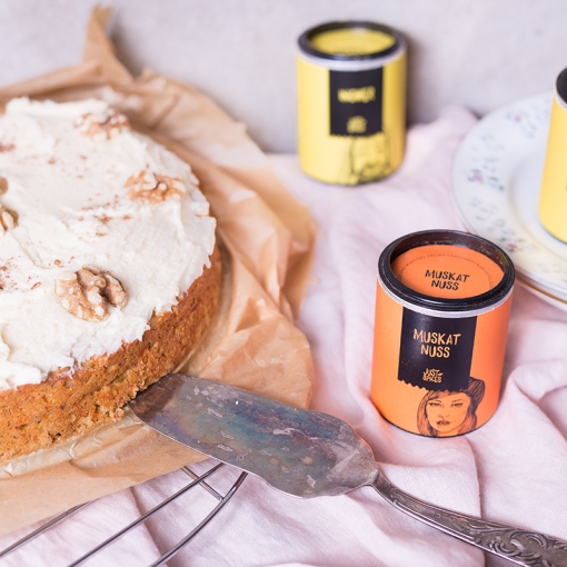 Walnuss-Möhrenkuchen