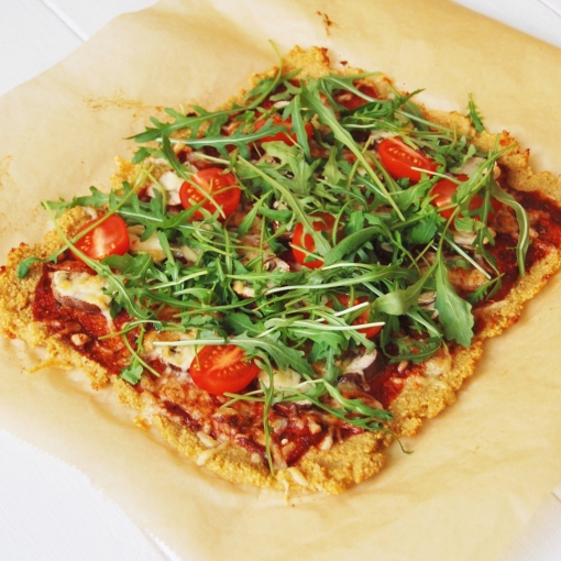 simple Couscous-Pizza