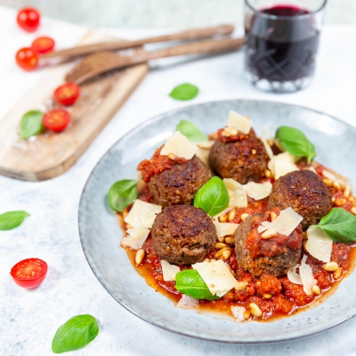 Einfache Italienische Meatballs