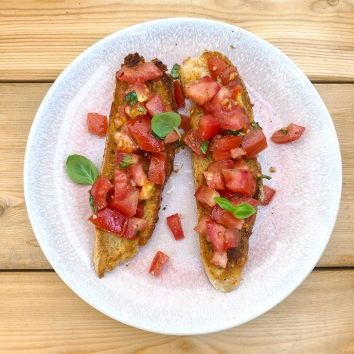 Schnelles Bruschetta