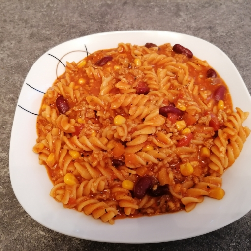Mexikanische Pasta One-Pot