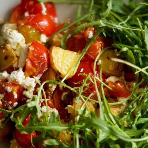 Offen Drillinge mit Feta