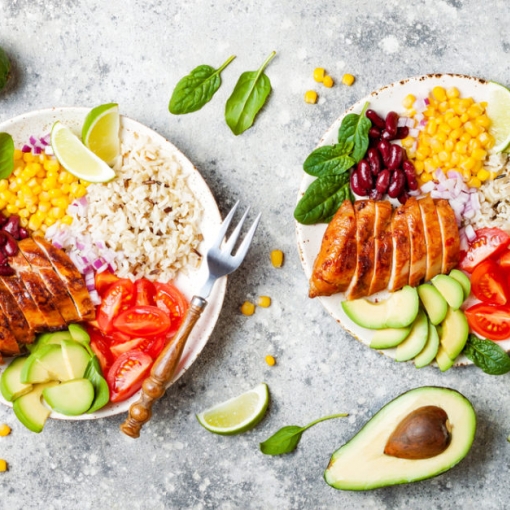 Mexikanische Burrito Bowl