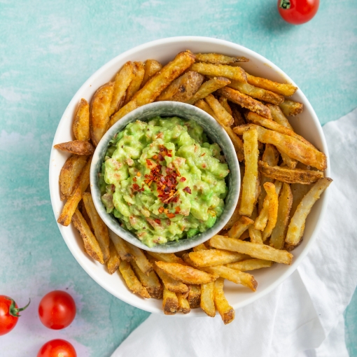 Pommes aus der Heißluftfritteuse