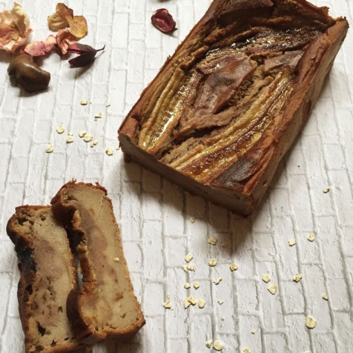 Kichererbsen-Bananen Brot