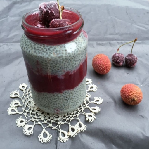 Chia Acai Pudding