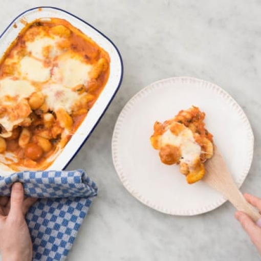 Überbackene Gnocchi