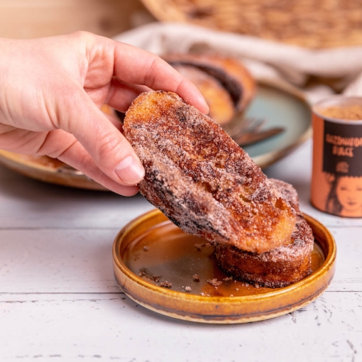 Torrijas en freidora de aire 