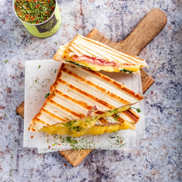 Käse Schinken Toast mit Spinat | Rezept | JUST SPICES