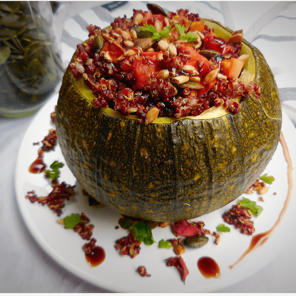 Süß-sauer-scharf gefüllte Zucchini | Rezept | JUST SPICES®