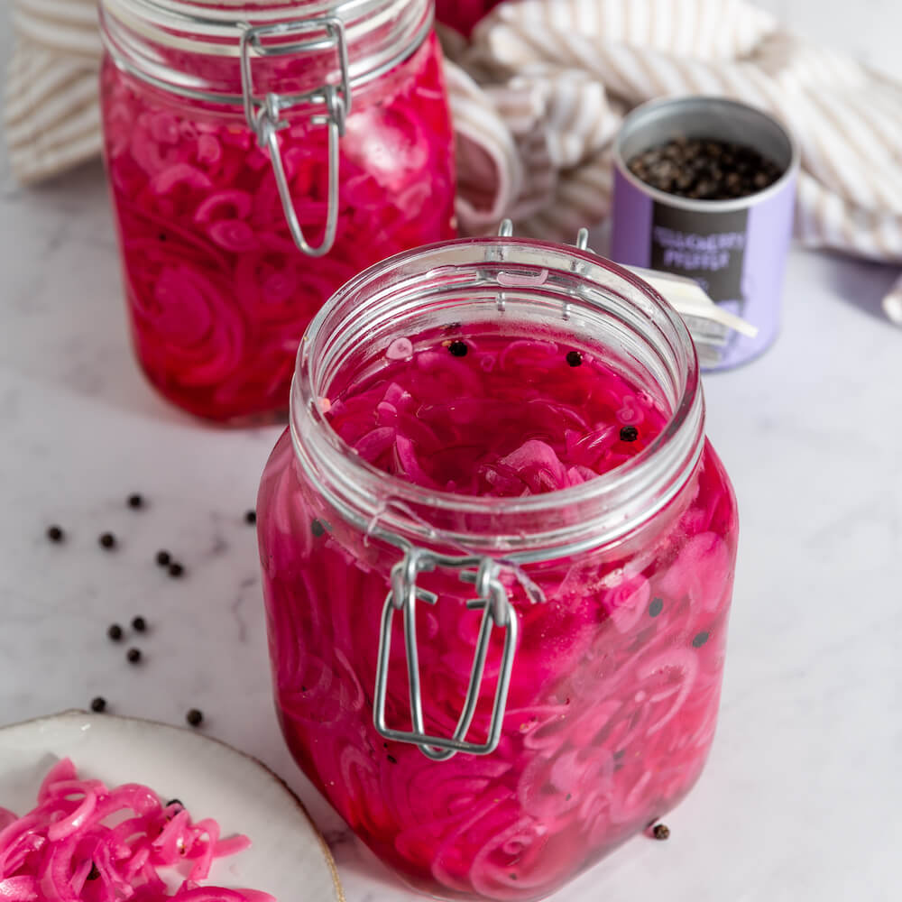 Schnelle eingelegte Zwiebeln Rezept JUST SPICES®