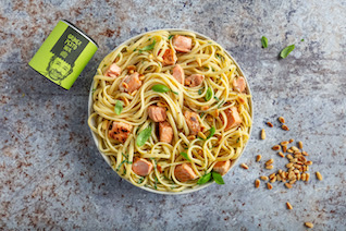 Lachs Pasta 