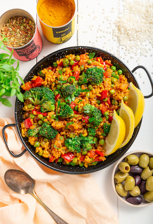 Gemüse Paella 