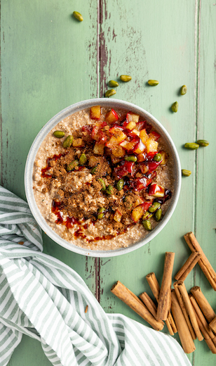 Apfel Zimt Porridge 